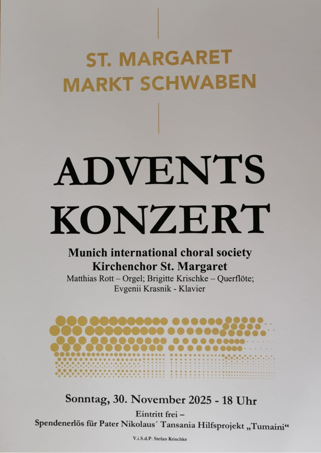 Konzertplakat